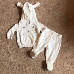 Adorable first impressions white bunny outfit